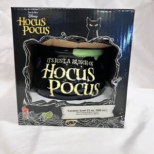 Disney Hocus Pocus Sanderson Sisters Cauldron Candy Jar New in Box HALLOWEEN